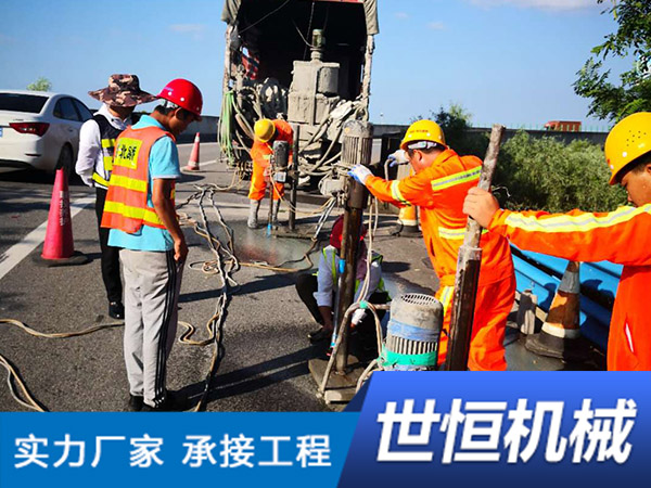 陕西路面地聚合物注浆工程