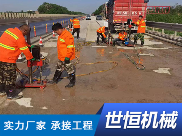 陕西路面塌陷压浆工程